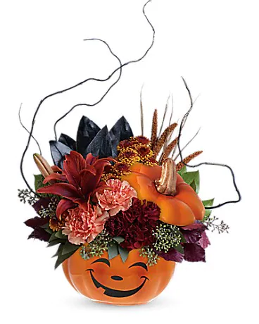 Why do people buy Halloween flowers?